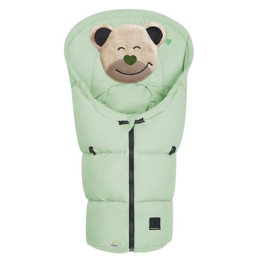 Odenwälder Mucki Popeline footmuff for infant car seat & carrycot - Pistachio