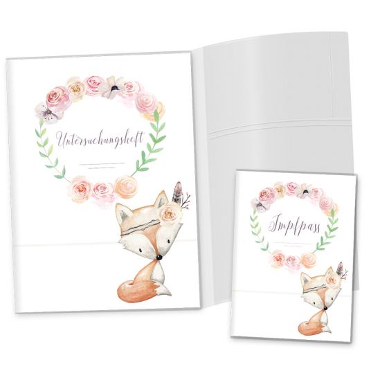 OLGS Babyartikel U-book covers set Cute Boho - fox