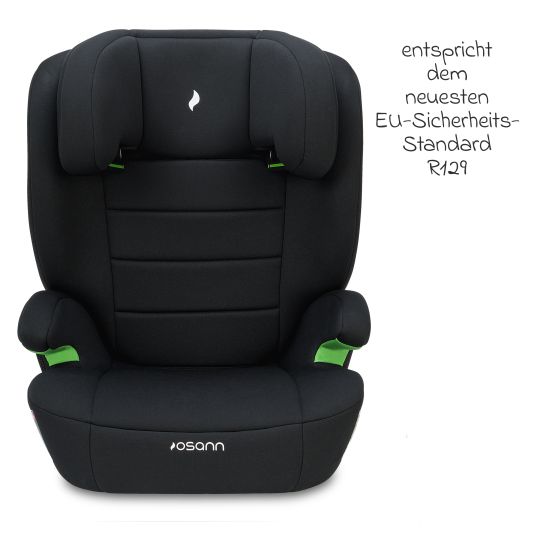 Osann Musca i-Size child seat from 3 years - 12 years (100 cm - 150 cm) - Black