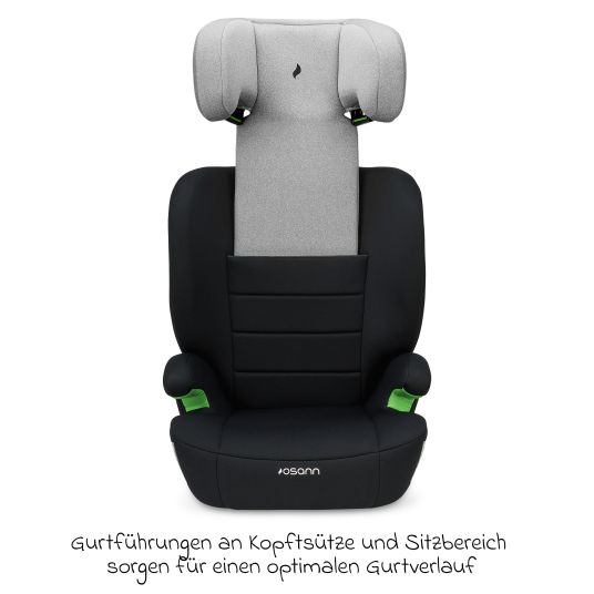 Osann Musca i-Size child car seat from 3 years - 12 years (100 cm - 150 cm) - Grey Melange