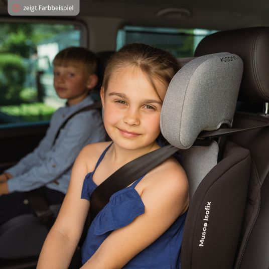 Osann Musca Isofix i-Size child seat from 3 years - 12 years (100 cm - 150 cm) with Isofix - Black