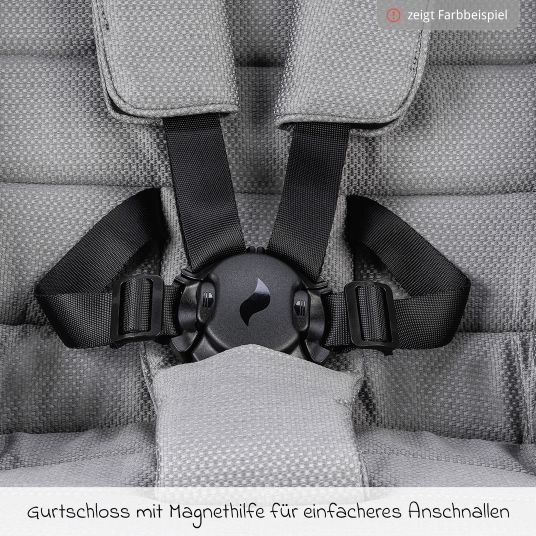 Osann Kombi-Kinderwagen Juntos bis 22 kg belastbar mit Teleskopschieber, umsetzbare Sitzeinheit, Babywanne mit Matratze & Regenschutz - Teak