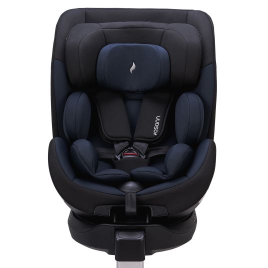 Osann Reboarder-Kindersitz Hero 360 SL ab Geburt - 4 Jahre (40 cm -105 cm) drehbar inkl. Isofix-Basis - Twill Navy