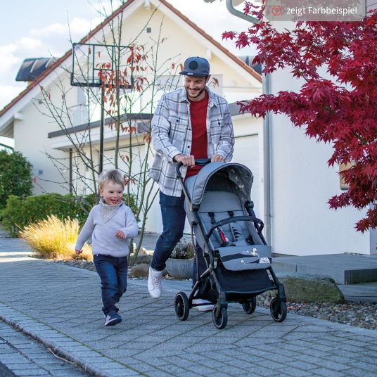 Osann Boogy travel buggy & pushchair up to 22 kg load capacity only 6.8 kg light incl. adapter, rain cover & carry bag - Elegance