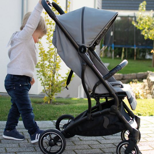 Osann Boogy travel buggy & pushchair up to 22 kg load capacity only 6.8 kg light incl. adapter, rain cover & carry bag - Monster