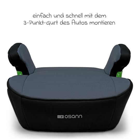 Osann Booster seat Junior from 7 years - 12 years (126 cm - 150 cm) - Nero