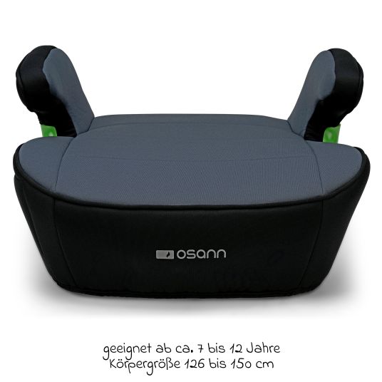 Osann Booster seat Junior Isofix from 7 years - 12 years (126 cm - 150 cm) incl. Isofix - Nero