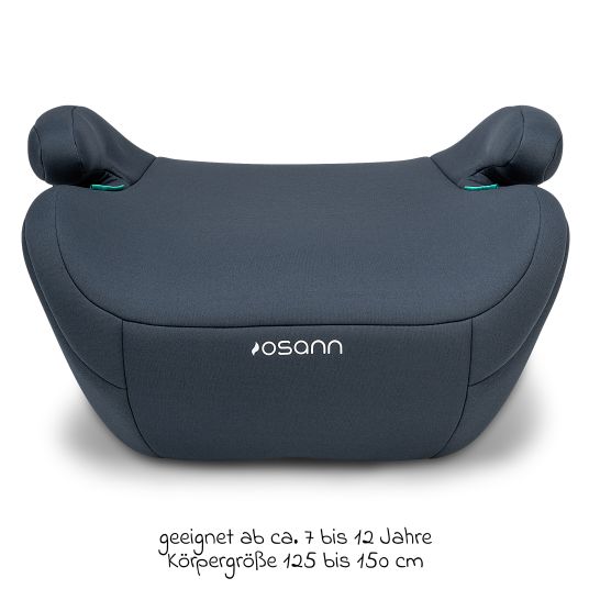 Osann Booster seat Up i-Size from 7 years - 12 years (125 cm - 150 cm) only 1.1 kg light - Grey