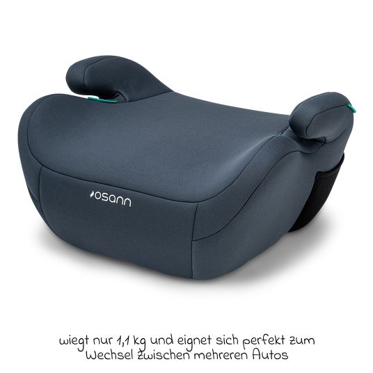 Osann Booster seat Up i-Size from 7 years - 12 years (125 cm - 150 cm) only 1.1 kg light - Grey