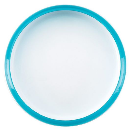 OXO mini Eating learning plate - Aqua