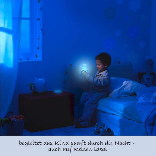 Pabobo Luce notturna a LED Lumilove Barbapapa - Blu
