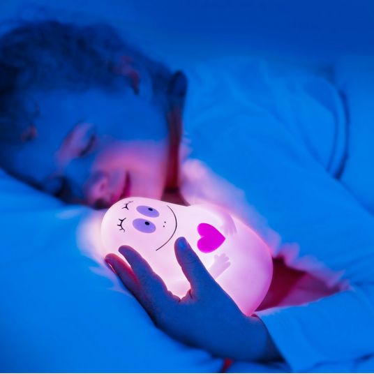 Pabobo LED-Nachtlicht Lumilove Barbapapa mit USB-Anschluss - Rosa