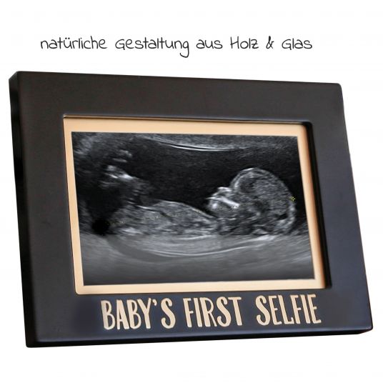 Pearhead Bilderrahmen für Ultraschallbild - Baby's first selfie