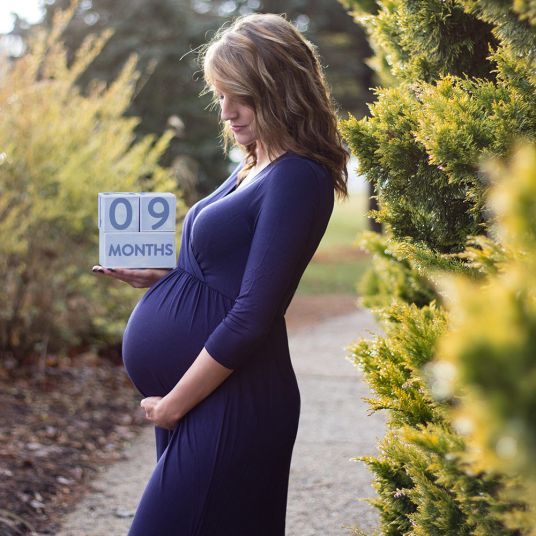 Pearhead Meilenstein Foto-Würfel für Schwangerschaft & Baby