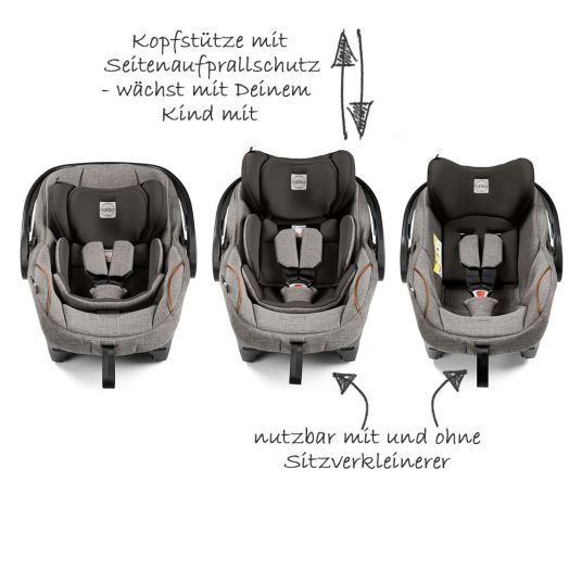 Peg Perego Baby car seat Primo Viaggio i-Size incl. i-Size base - Polo