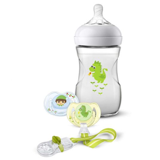 Philips Avent 4-piece gift set Naturnah dragon - SCD287/24