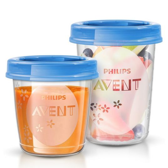 Philips Avent Set di tazze riutilizzabili per alimenti da 41 pezzi SCF721/20