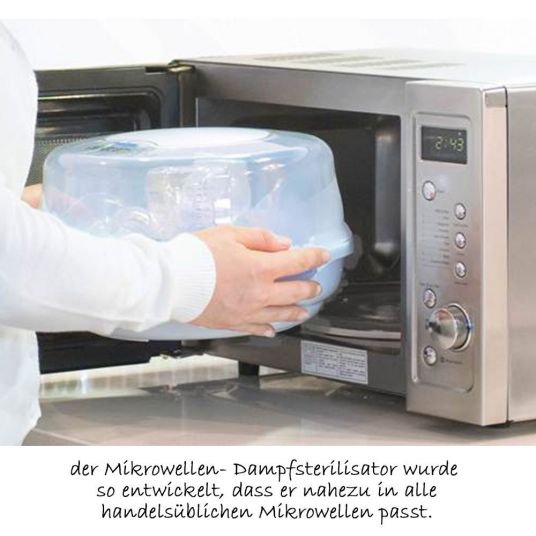 Philips Avent 6-piece Microwave Steam Sterilizer Set SCF282/02