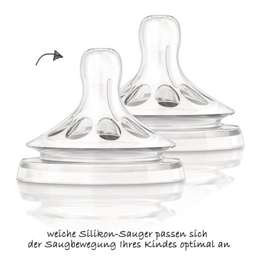 Philips Avent 6-tlg. PP-Flaschen-Set Naturnah SCD290/01