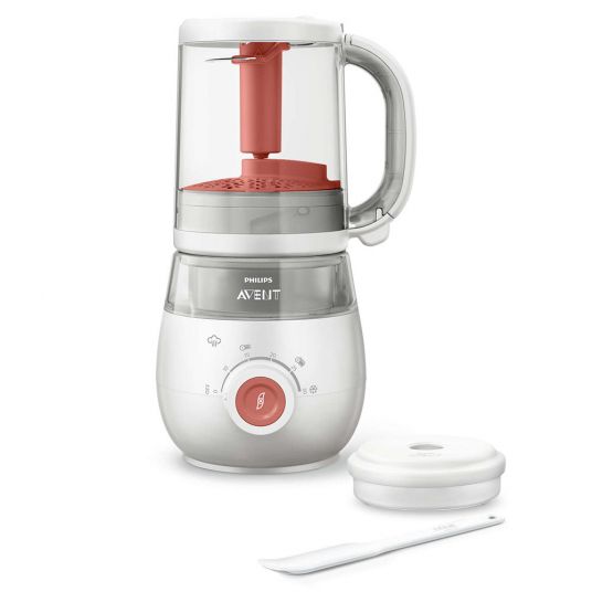 Philips Avent Baby Food Prep 4-in-1 - SCF881/01 - Red