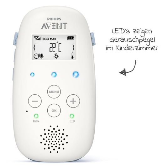 Philips Avent Babyphone DECT mit Smart Eco Mode - SCD715/26