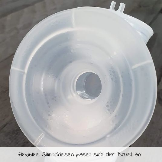 Philips Avent Elektrische Milchpumpe SCF395/31 + Gratis Mehrwegbecher für Muttermilch / inkl. 2 Stilleinlagen & 5 Muttermilchbeutel