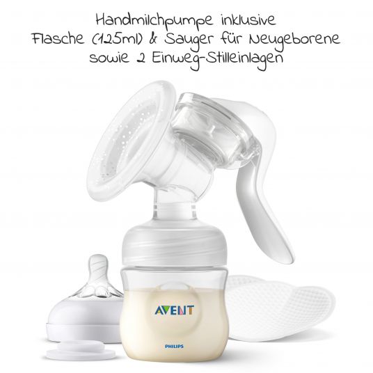 Philips Avent Hand-Milchpumpe Natural Motion - SCF430/10