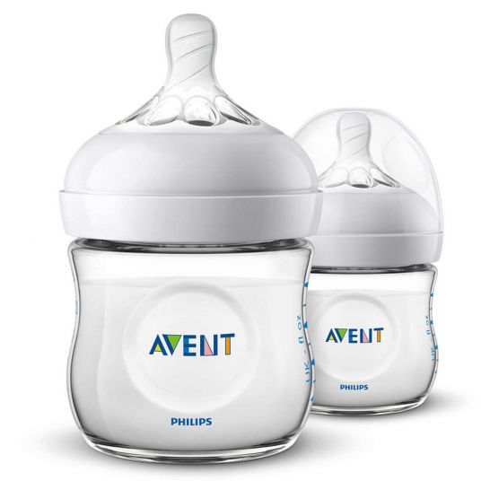 Philips Avent PP bottle 2-pack Naturnah 125 ml - silicone size 1 - SCF030/27