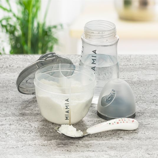 Philips Avent Premium Glas-Flaschen-Set Natural 11-tlg. - 6 Babyflaschen + Flaschenbürste + Milchpulverportionierer + 3 Spucktücher