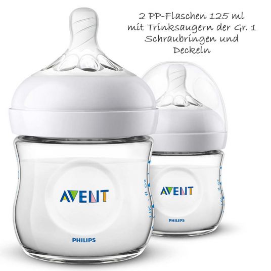 Philips Avent Starter Set Neugeborenen Set 13-tlg Babyflaschen Flaschenbürste 