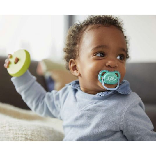 Philips Avent Pacifier 2 Pack Ultra Air - Silicone 6-18 M - Hello Bear