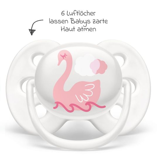 Philips Avent succhietti ultra soft 0-6m (SCF222/01 )