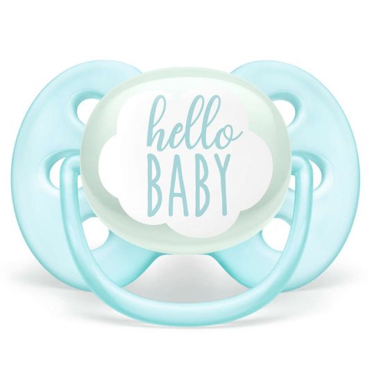 Philips Avent Pacifier Ultra Soft - Silicone 0-6 M - Hello Baby