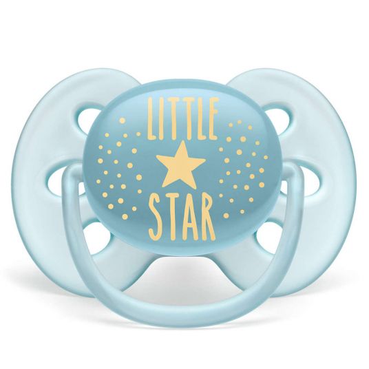 Philips Avent Pacifier Ultra Soft - Silicone 6-18 M - Little Star