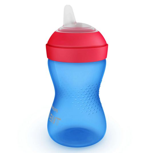 Philips Avent My Grippy sippy cup - with soft spout - SCF802/01 - Blue Red