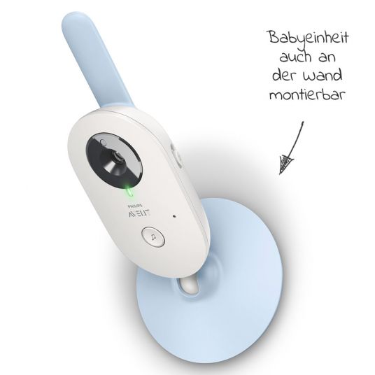 Philips Avent Video-Babyphone mit Kamera - digital 2,7 Zoll - SCD835/26