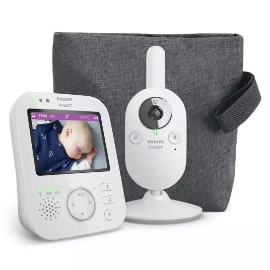 Philips Avent Video baby monitor Premium SCD892/26 - inclusa borsa da viaggio