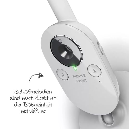 Philips Avent Video baby monitor Premium SCD892/26 - incl. travel bag