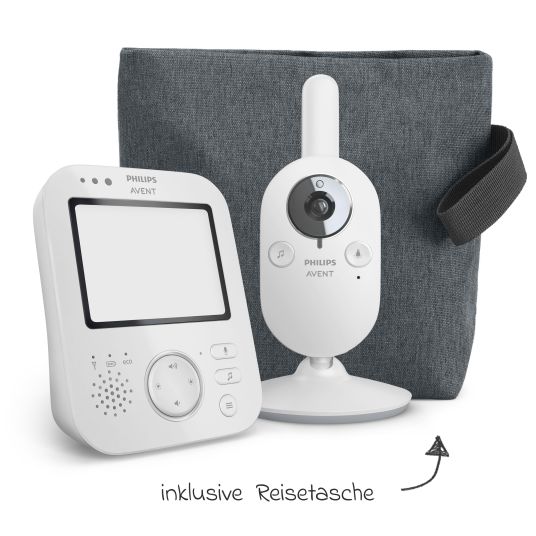 Philips Avent Video-Babyphone Premium SCD892/26 - inkl. Reisetasche