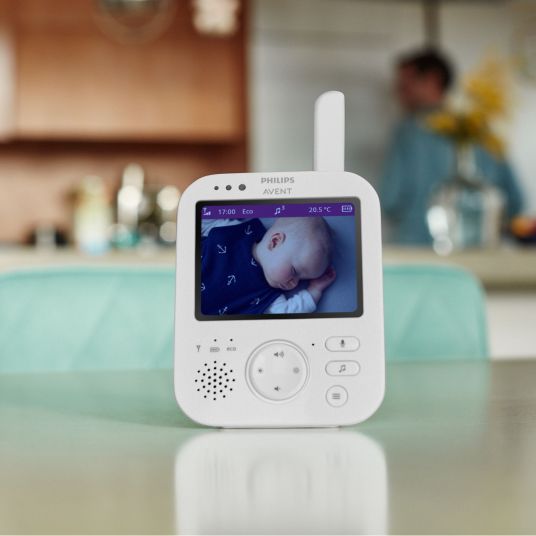 Philips Avent Video-Babyphone Premium SCD892/26 - inkl. Reisetasche