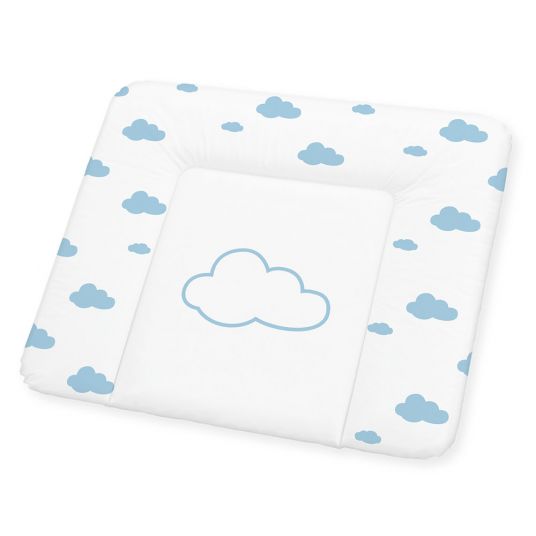 Pinolino Foil changing mat Comfort - Little clouds - Light blue