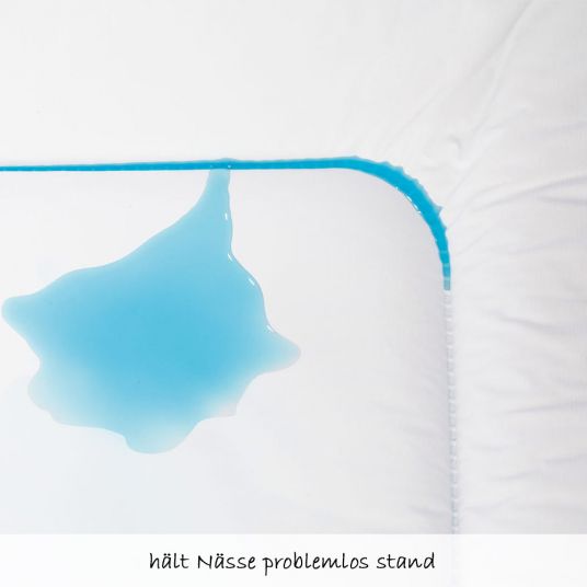 Pinolino Fasciatoio in foil Comfort - Piccole Nuvole - Azzurro