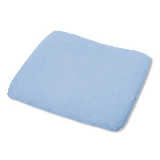 Pinolino Terry cloth cover for changing mat - light blue