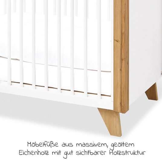 Pinolino Kinderbett Thore 70 x 140 cm - Weiß