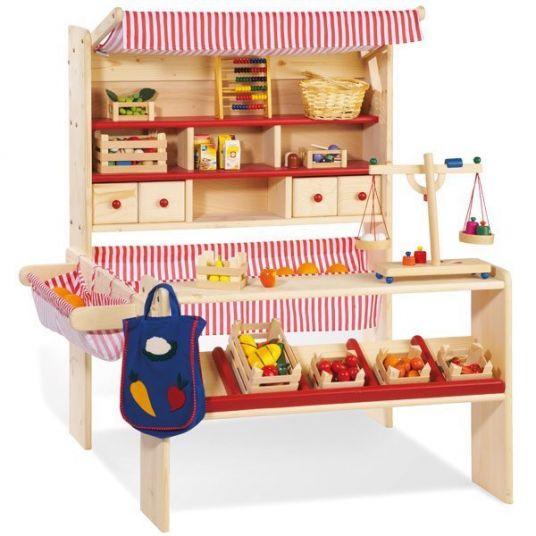 Pinolino Market stall Lucy - solid spruce