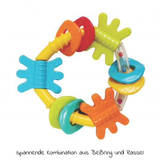 playgro Rattle / teething ring Triangle