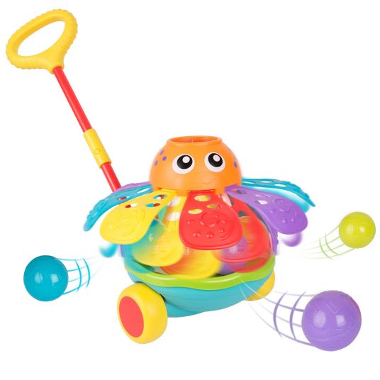 playgro Schiebetier Oktopus mit Bällespiel