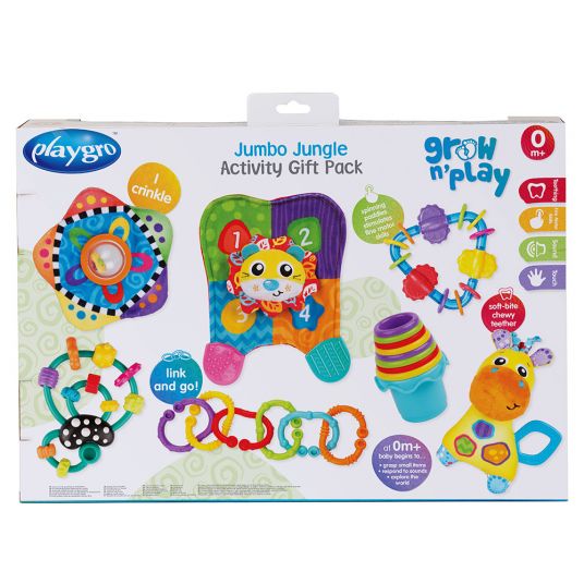 playgro Game and gift set Activity - Jumbo Jungle