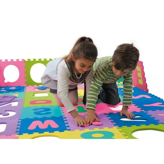 Playshoes 36 pcs set EVA puzzle mat - Colorful