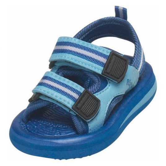 Playshoes Bade-Sandale mit Klettverschluss - Blau - Gr. 20 / 21